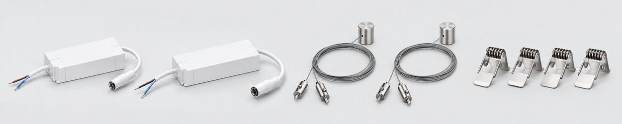 Accesorios para paneles LED