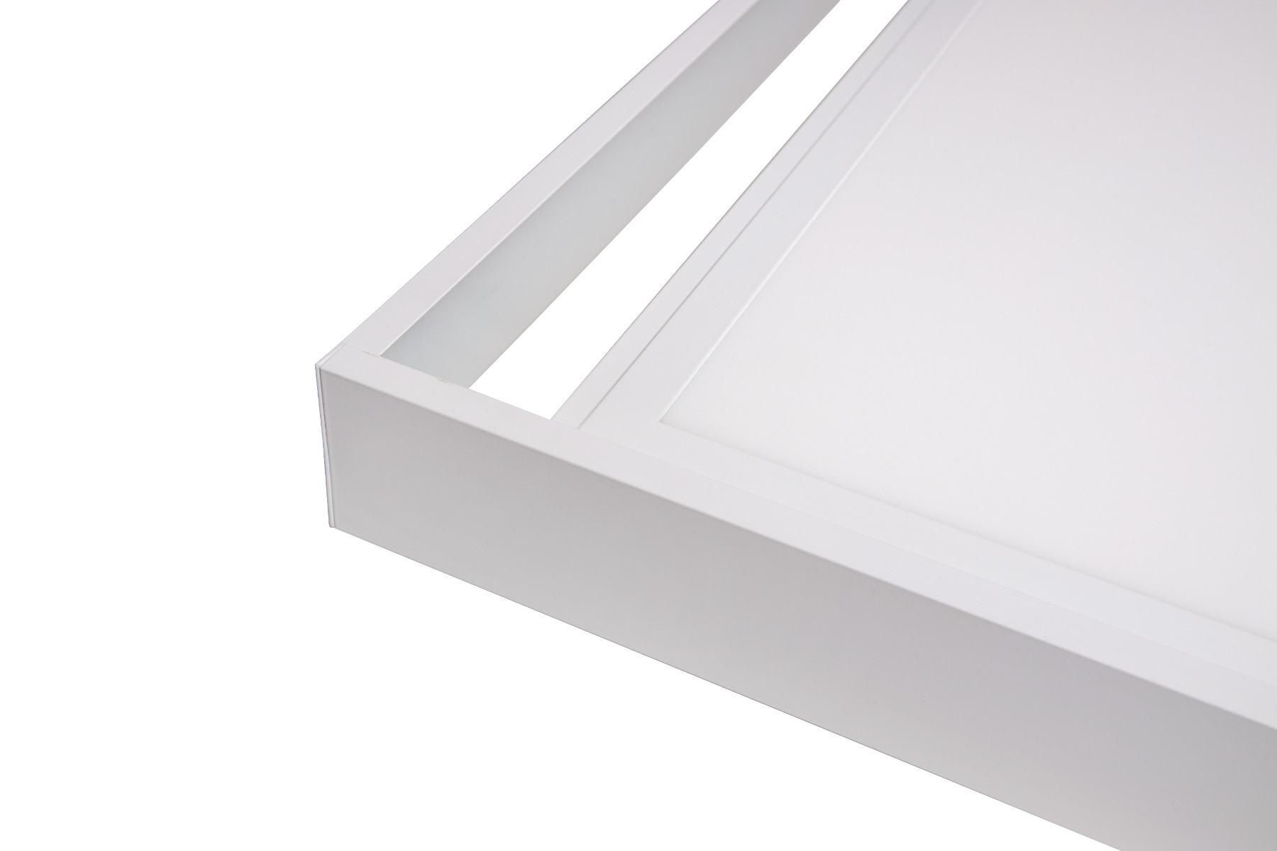 Marco Aluminio Blanco para panel 60x120cm incl. Tornillos 5cm
