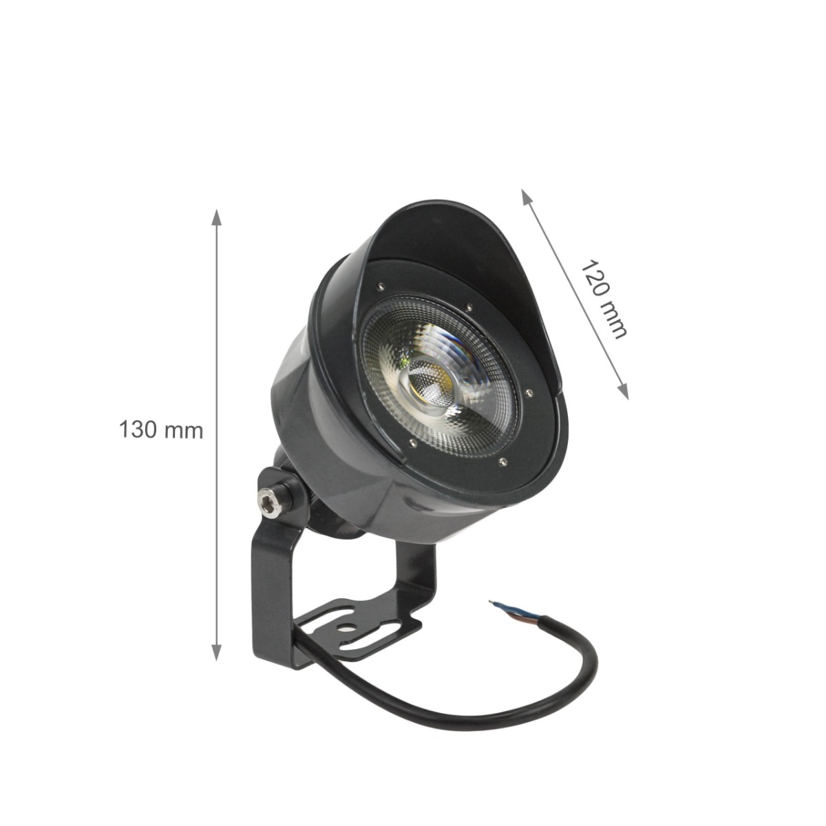Foco Proyector LED IP65 5W K3000 130x120mm