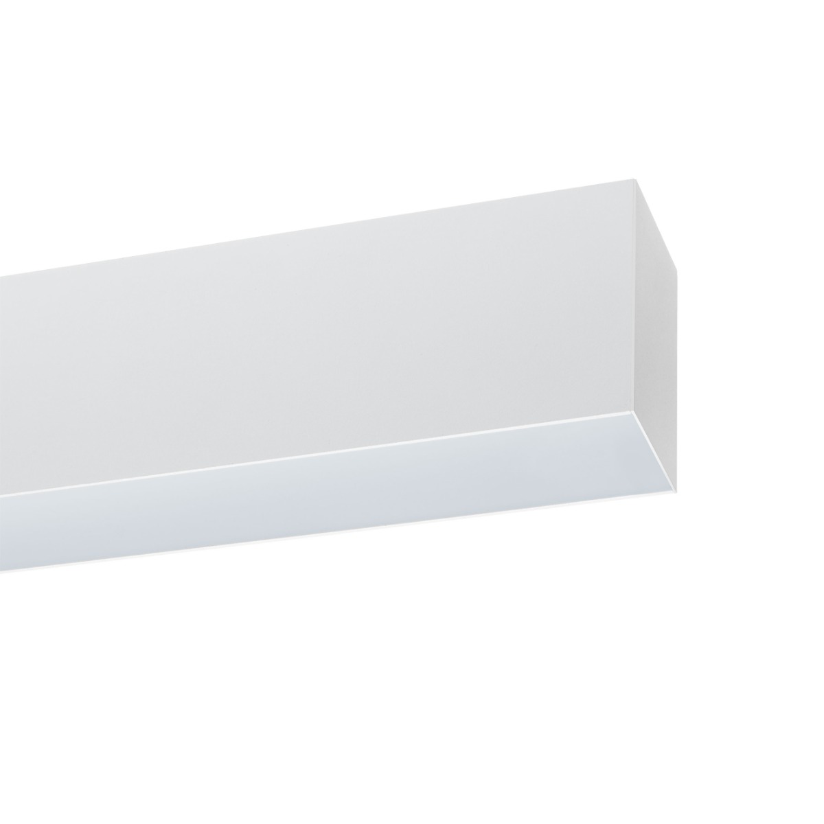 Lámpara Colgante Lineal Led Moderna Blanco 112cm 36W