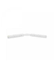 Acoplamiento flexible para riel eléctrico 48V Blanco
