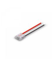 Conector tira-cable para tira LED COB/SMD de 10 mm con cable de 15 cm