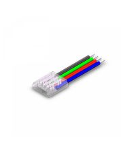 Conector de tira a cable para tira LED SMD RGB – 10 mm