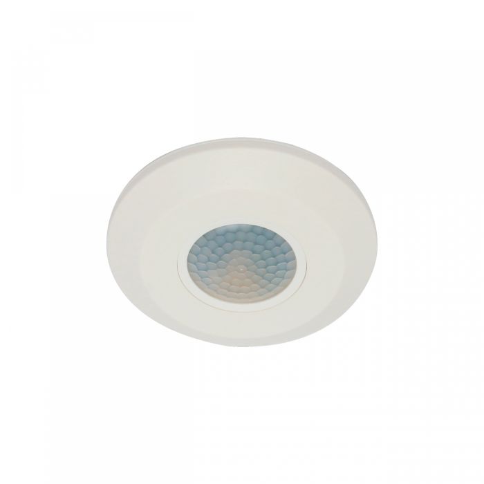 Sensor de movimiento PIR 360° 6 m de superficie máx. 1000W 230V – Blanco – foto 5
