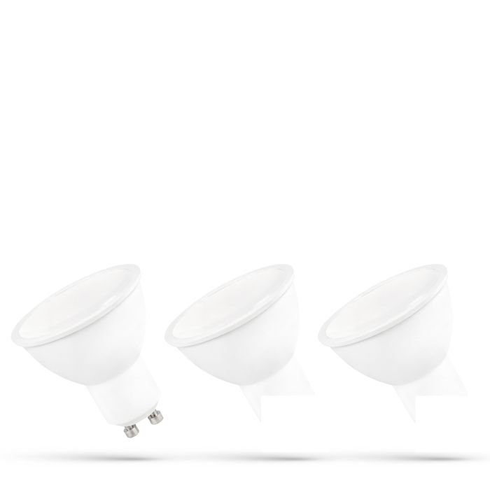 foco LED GU10 6W K3000 blanco cálido 400lm 120° pack de 3 – foto 2