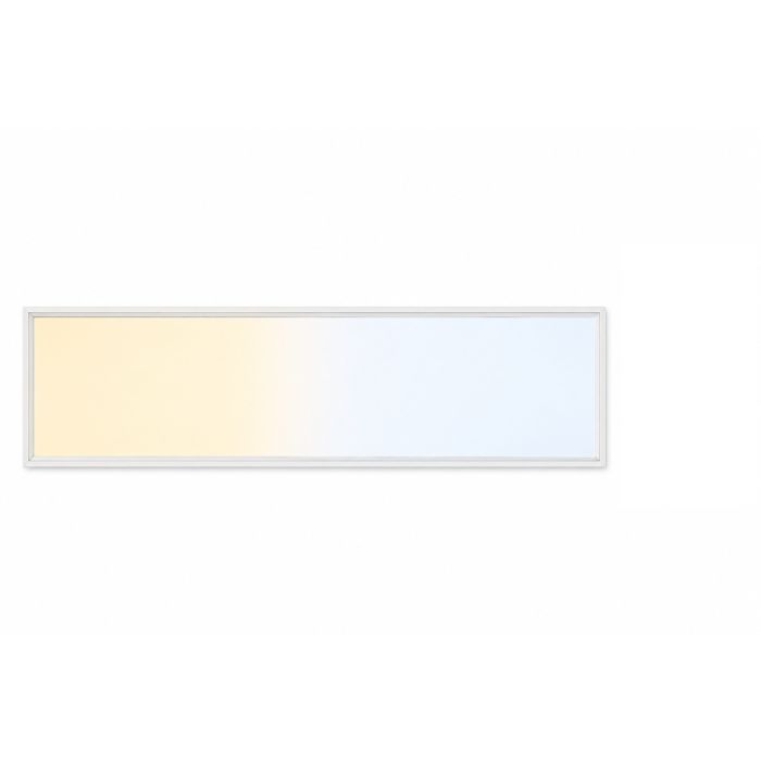 Panel LED de 120x30 cm | 40W | Temperatura de color regulable | 3000K-6000K | CRI90 | Control remoto | Sin parpadeo