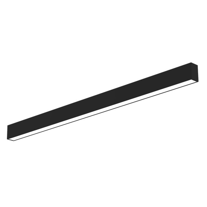 Iluminación LED lineal 24/32/40W K4000 120 lm/W Negro 120,8 cm