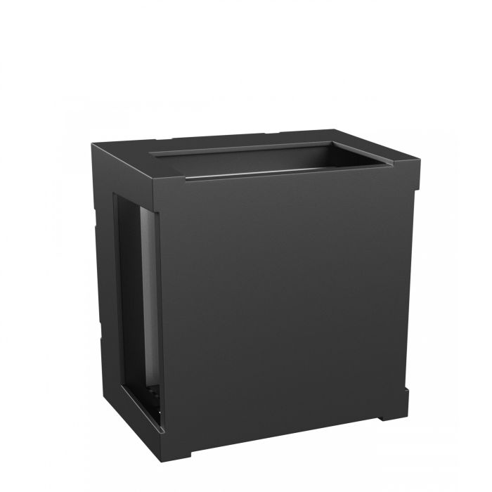 Aplique LED cuadrado de exterior 10 W CCT IP65 – negro – foto 3