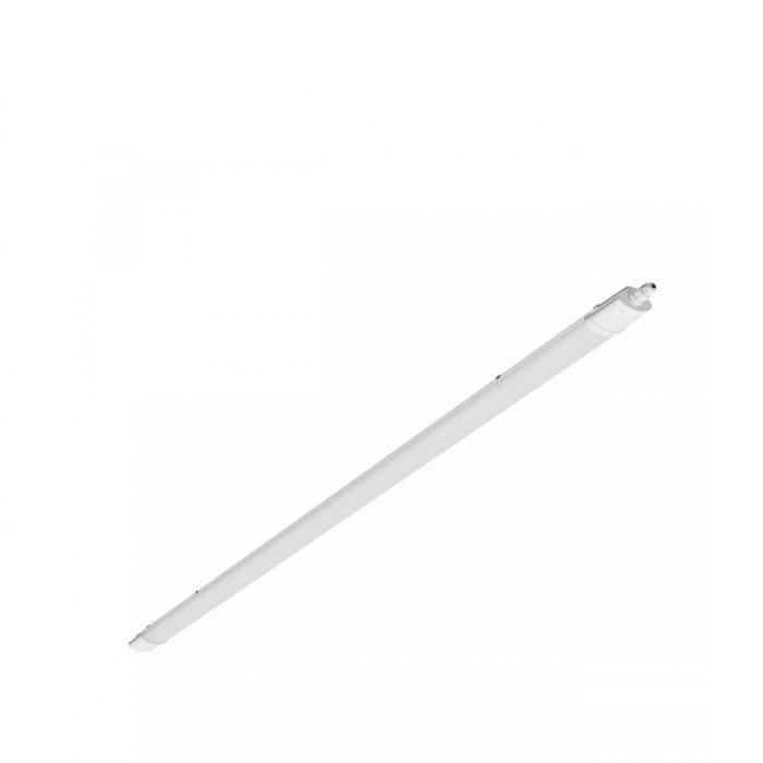 Luminaria lineal LED impermeable de 45 W K4000, 120 lm/W, IP65 – sin enchufe (conexión fija)