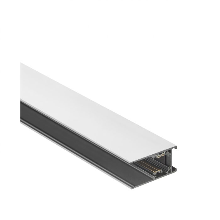 Carril de vía 48V 2 metros Blanco