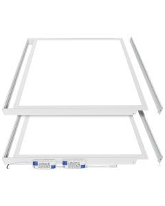 Panel LED 62x62 cm | 25W | 4000 lúmenes | 160 lm/W | UGR<19 | Sin parpadeo | 4000K