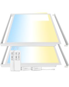 Panel LED 62x62 cm | 40W | CCT Regulable | 3000K-6000K | CRI90 | Smart WiFi