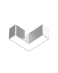 Conector de esquina LED 90° para línea de luz | 6W | CCT Ajustable | Blanco