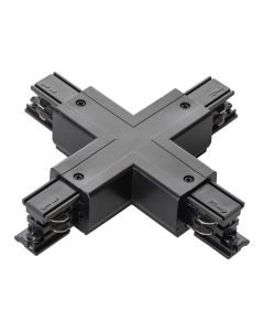 Conector X Carril Trifásico | Pieza en Cruz