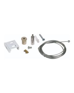 Kit de Suspensión Carril Trifásico | Cable de Acero 2 Metros