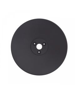 Placa de montaje para aplique de fachada Piatta 12W Ø300 mm – Negro