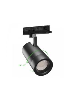 Luminaria LED ajustable de 19 a 42 W, IP20 – negro