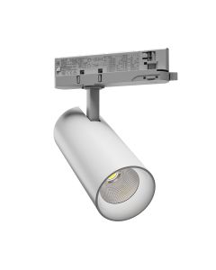 Foco LED trifásico para riel, 24-30 W, K3000 blanco.