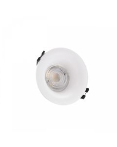 Foco empotrable GU10 – redondo – blanco – IP20 – Ø86×41 mm – sin bombilla