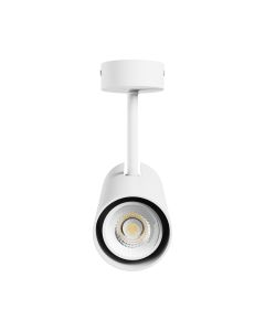 Foco de superficie GU10 – blanco – IP20 – 65×160×232 mm – sin bombilla