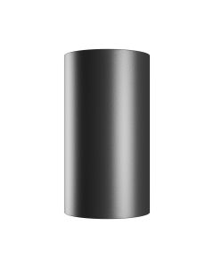 Foco de superficie GU10 – redondo – negro/dorado – IP20 – 55×100 mm – sin bombilla