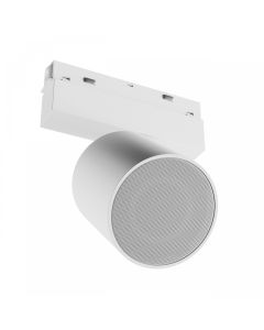 Altavoz Bluetooth 10W para sistema de carril 48V – Blanco