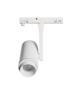 Foco LED para carril con haz ajustable para carril estrecho 7W K3000 48V Blanco