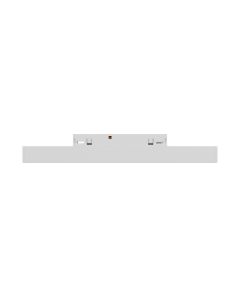 Luminaria LED de rejilla para carril estrecho 12W K3000 48V 196 mm Blanca