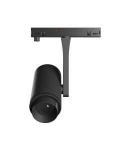 Foco LED para carril con haz ajustable para carril estrecho 7W K3000 48V Negro