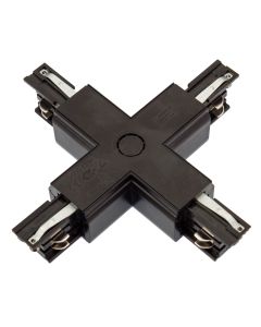 Conector de riel de 3 fases en cruz