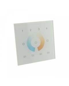 Panel táctil de pared CCT con fuente de alimentación DALI de 100 mA