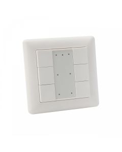 Panel de pulsadores de pared con 6 botones DALI