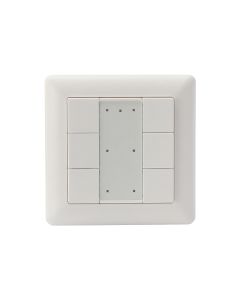 Panel de pulsadores de pared con 6 botones DALI