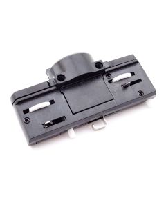 Adaptador de riel trifásico negro – DALI