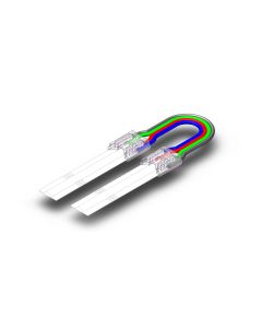 Conector de tira a tira con cable para tira LED COB RGB – 10 mm