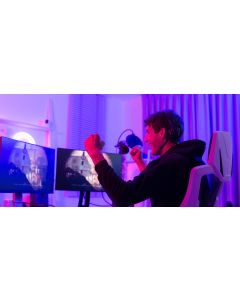 Panel LED 62x62 cm | 40W | RGB+W (4000K) | Regulable | Mando a distancia