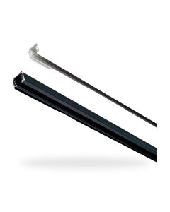 Rail Triphasé pour Spot LED 1 metros Negro/Blanco