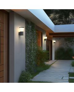 Lámpara de pared LED de 6W – negro
