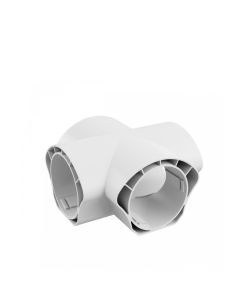 Conector LIMEA VARIO en cruz (X) – blanco – 120×120×70 mm