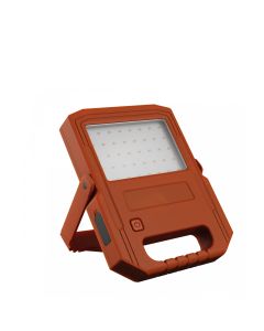 Lámpara LED de construcción 10 W 100 lm/W IP54 – blanco frío – naranja