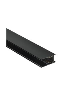 Carril de vía 48V 1 metro Negro