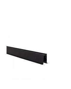 Carril empotrado 48V 2 metros Negro