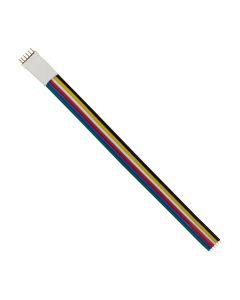 Conector de cable S-D de 6 pines para tira de LED – 12 mm