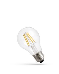 LED E27 bombilla A60 COG transparente 3,8W CCT 806lm