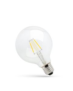 LED E27 bombilla globo G95 4W K2700 380lm Regulable