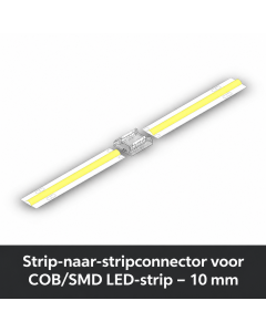 Conector de tira a tira para tira LED COB/SMD – 10 mm