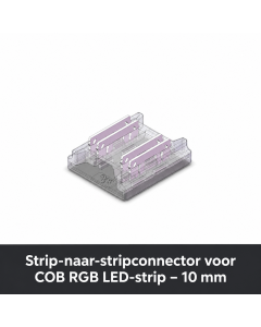 Conector de tira a tira para tira LED COB RGB – 10 mm