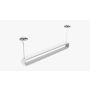Lámpara colgante lineal LED 360° | 120 cm | 40/50/60W Ajustable | CCT 3000K-5000K | CRI90