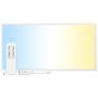 Panel LED 120x60 cm | 60W | CCT Regulable | 3000K-6000K | CRI90 | Mando a distancia – foto 2