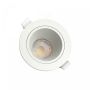 Foco empotrable GU10 – redondo – blanco – antideslumbrante – IP20 – Ø95×46 mm – sin bombilla